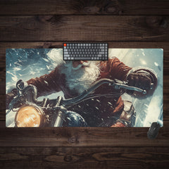 Bad Boy Santa Extended Mousepad