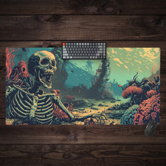 Pirate Skeleton Extended Mousepad