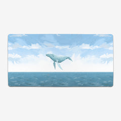 Sky Whale Extended Mousepad