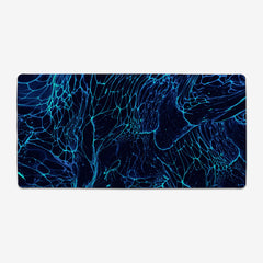 Electric Waves Extended Mousepad