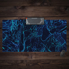 Electric Waves Extended Mousepad