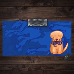 Furry Gamer Extended Mousepad