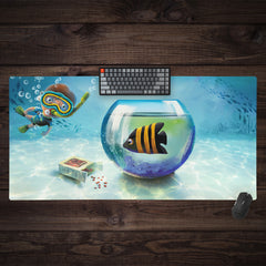 An Awkward Situation Extended Mousepad