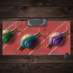 Snail Race Extended Mousepad