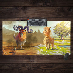 Unbreakable Friendship Extended Mousepad