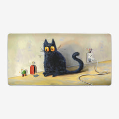 Unexpected Guest Extended Mousepad