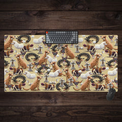 Who Let the Dogs Out Extended Mousepad