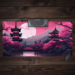 Pink Japan Extended Mousepad