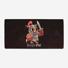 Knight Owl Extended Mousepad