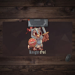 Knight Owl Extended Mousepad