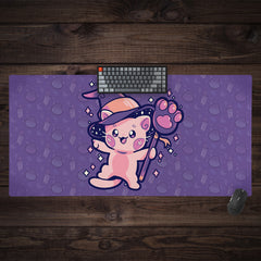 Witchy Cat Extended Mousepad