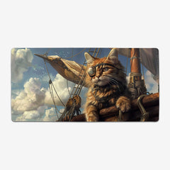 Captain Kitten Extended Mousepad