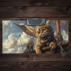 Captain Kitten Extended Mousepad
