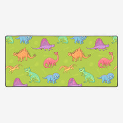 Dinosaur Cats Extended Mousepad