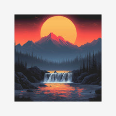 Lake Sunrise Wargaming Mat