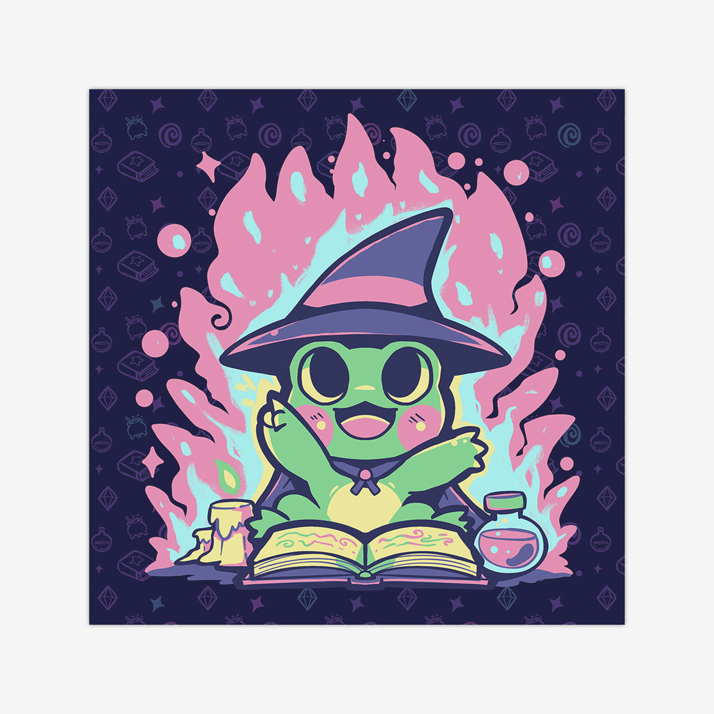 Magic Witch Frog Wargaming Mat