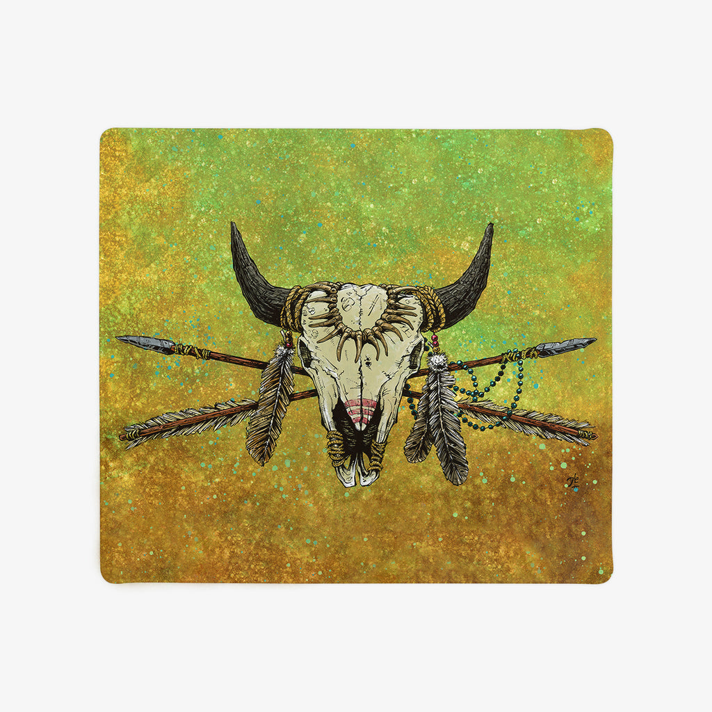 Buffalo Skull Mousepad