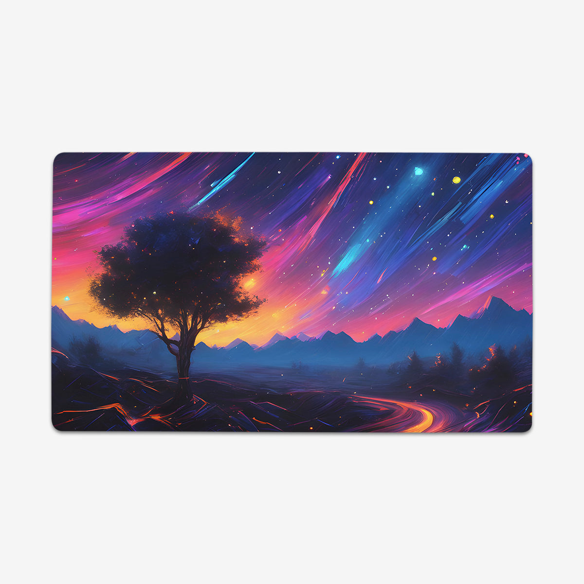 Galaxy Shooting Star Playmat – Inked Gaming