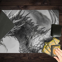 Ashen Dragon Playmat