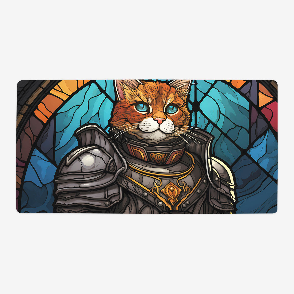 Cat Knight Playmat – Inked Gaming