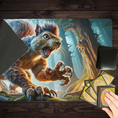 Angry Squirrel Playmat