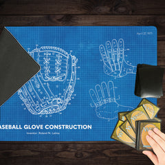 Baseball Glove Construction Playmat