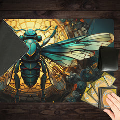 Jeweled Wasp Playmat