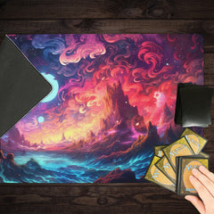 Cosmic Mountains Playmat