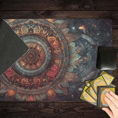 Mystical Mandala Moon Playmat