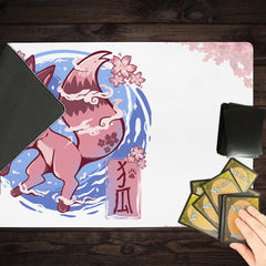 Sky Flower Fox Playmat