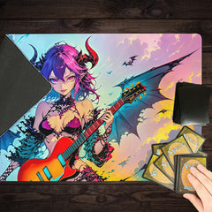 Demona, Demon Bard Playmat