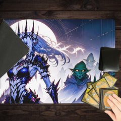 Goblins Fear the Queen Playmat