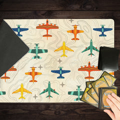 Vintage Airplanes Playmat