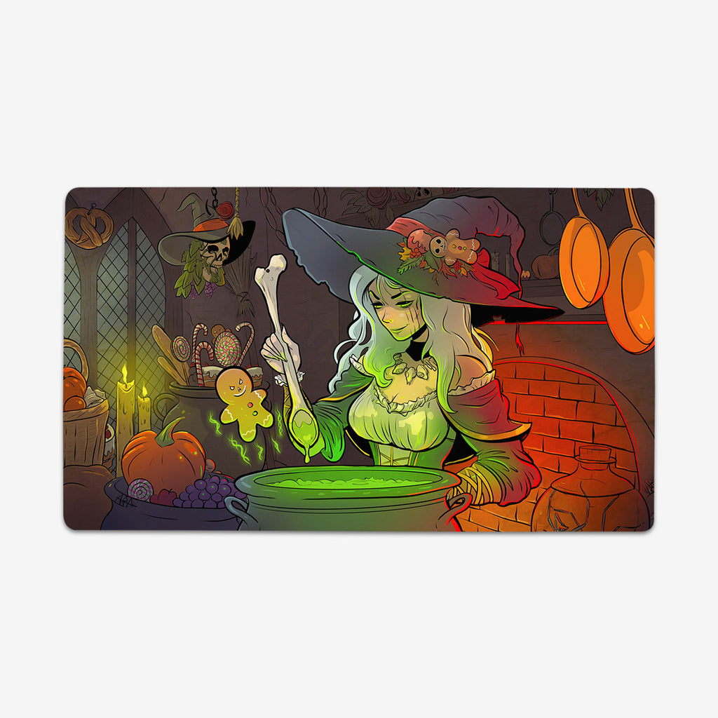 Gingerbread Witch Playmat