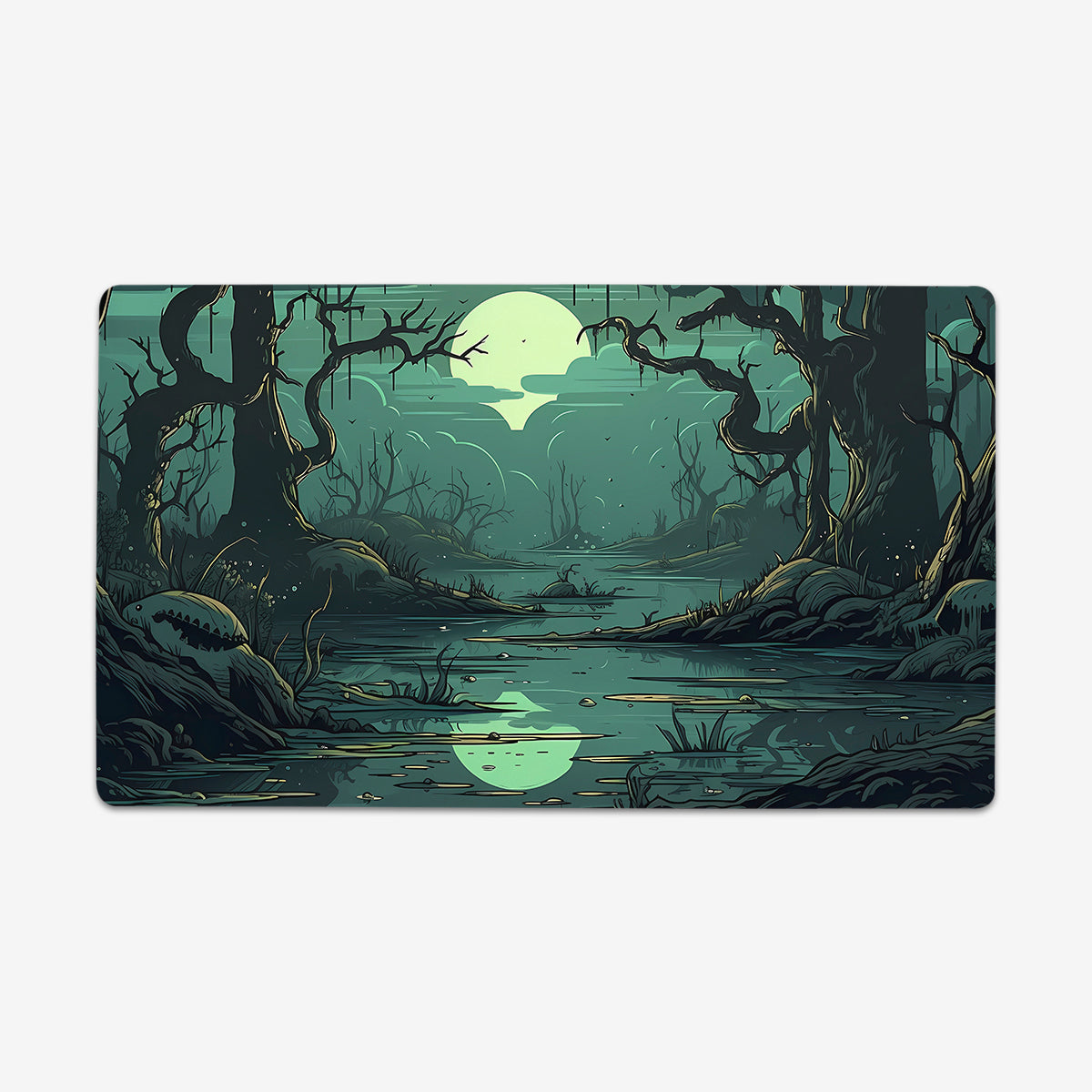 Fantasy Swamp Playmat – Inked Gaming