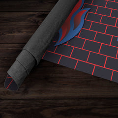 Burn Blue Playmat
