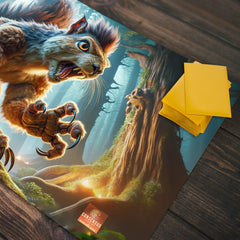 Angry Squirrel Playmat