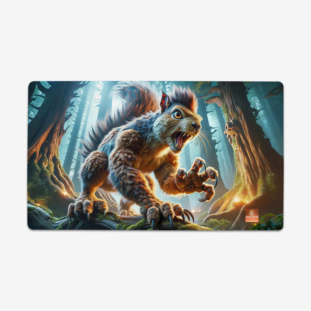 Angry Squirrel Playmat