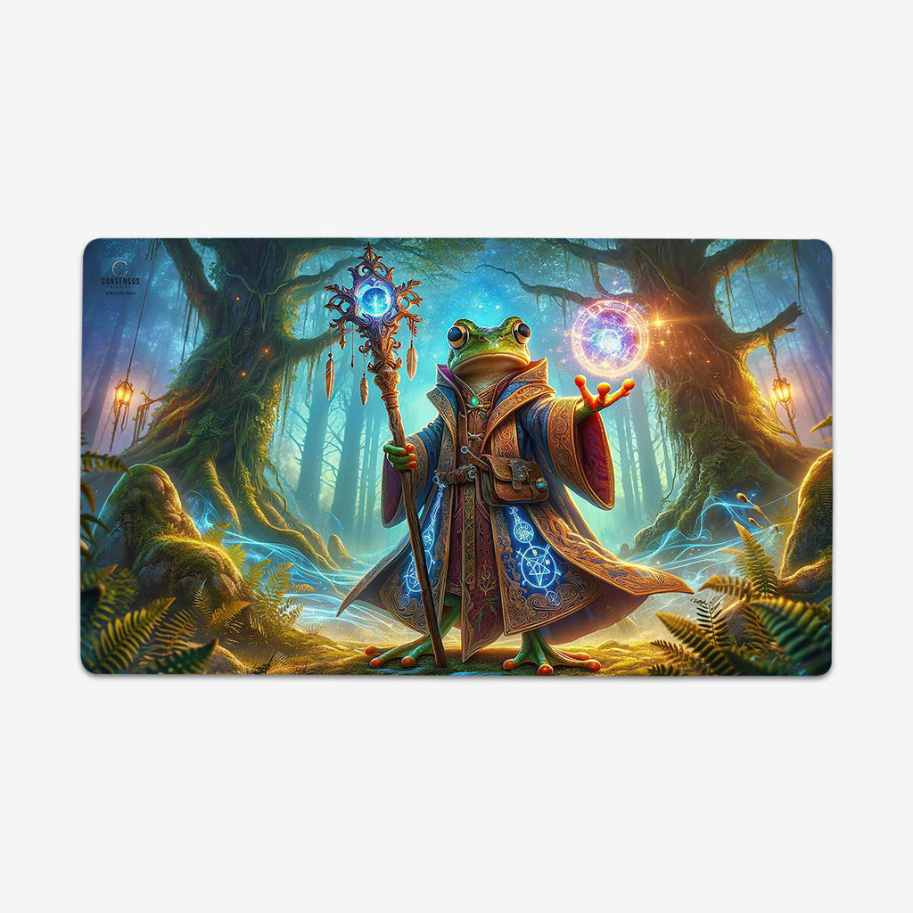 Frog Wizard Playmat