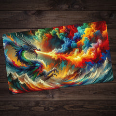 Rainbow Dragon Playmat