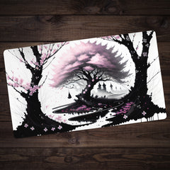 Intertwined Cherry Blossom Playmat