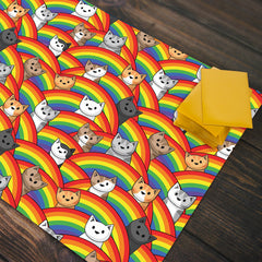 Rainbow Cats Playmat