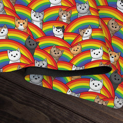 Rainbow Cats Playmat