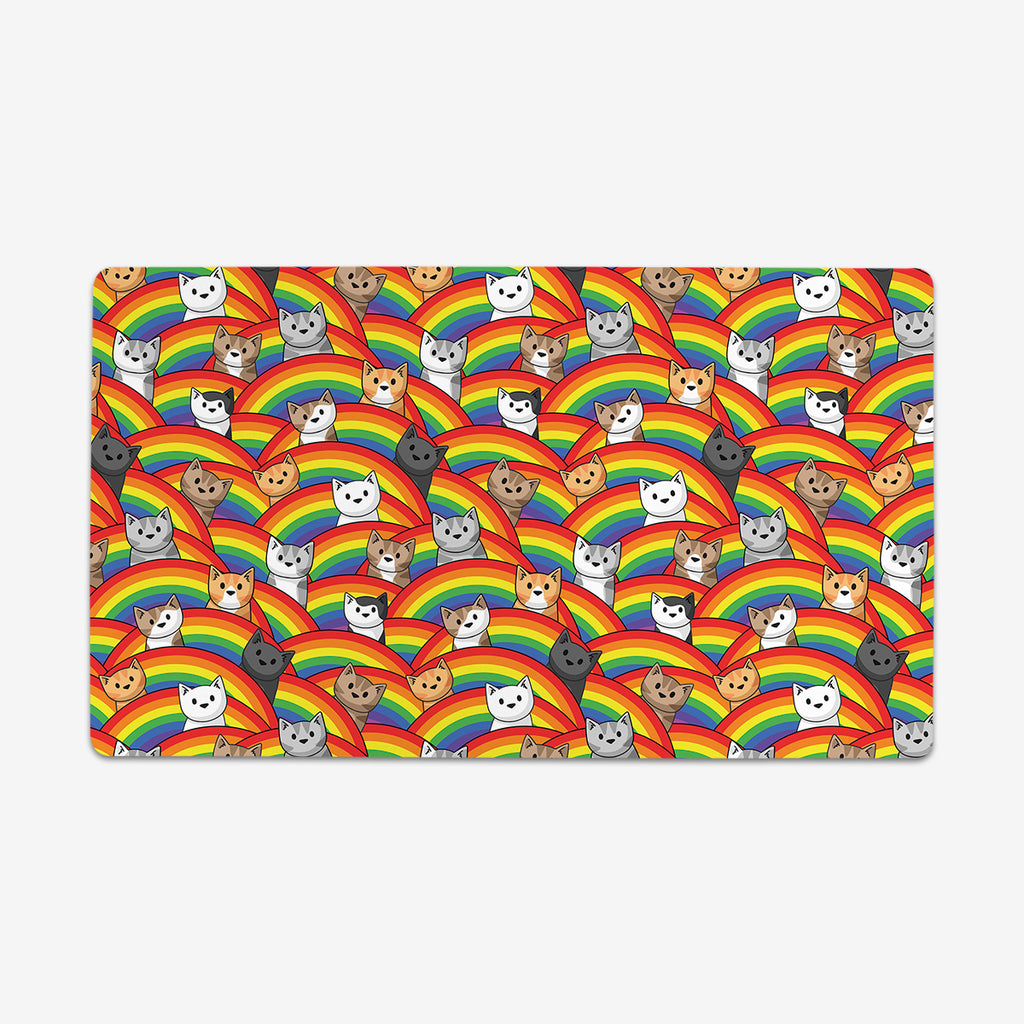 Rainbow Cats Playmat