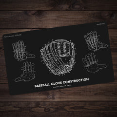 Baseball Glove Construction Playmat