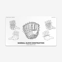 Baseball Glove Construction Playmat