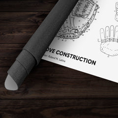 Baseball Glove Construction Playmat