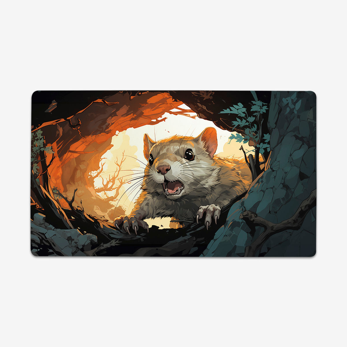 Squirrel Surprise Playmat – Inked Gaming