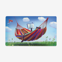 Cat Chilling in a Hammock Playmat