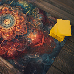 Mystical Mandala Stars Playmat